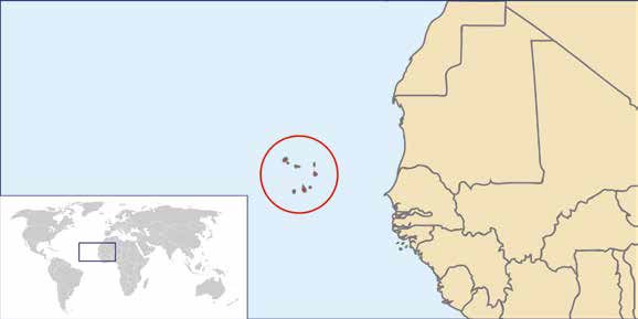 As ilhas de Cabo Verde